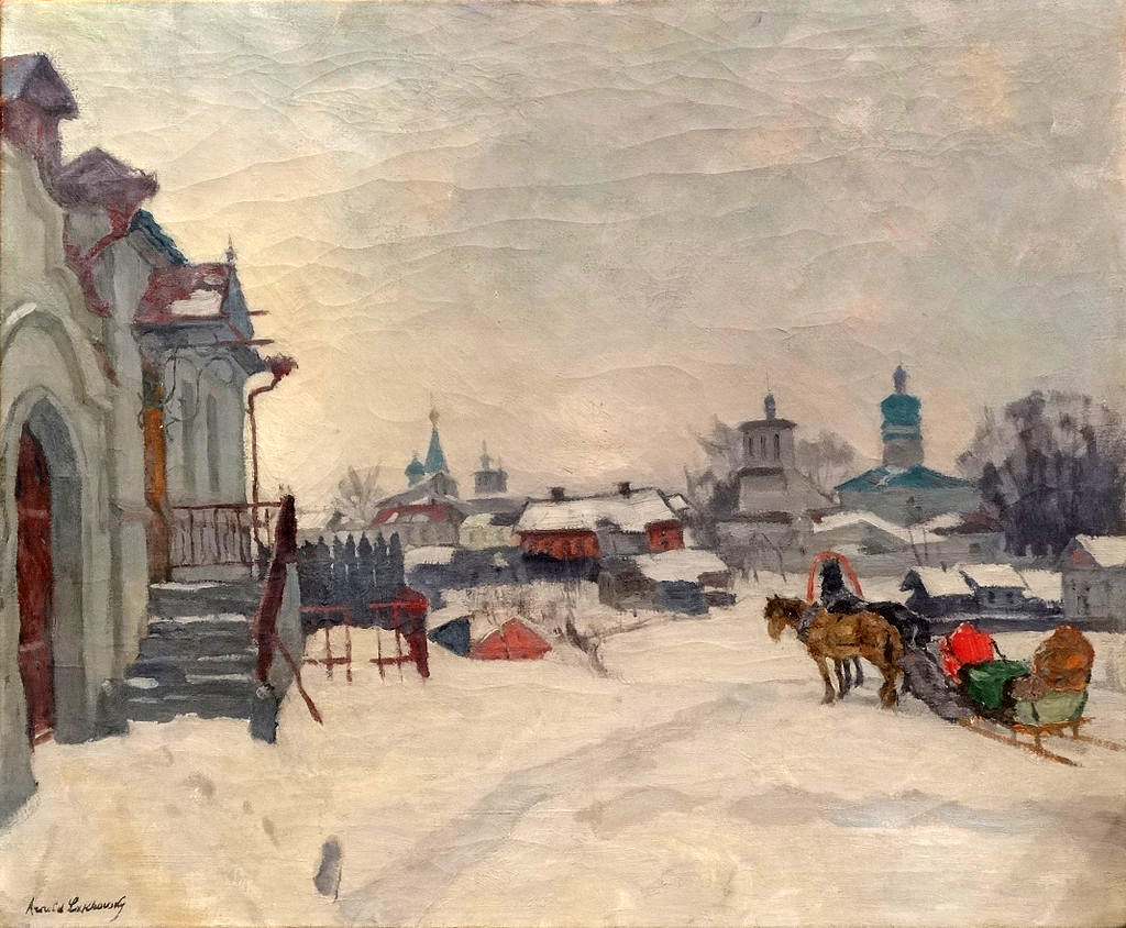 pskov winter scene